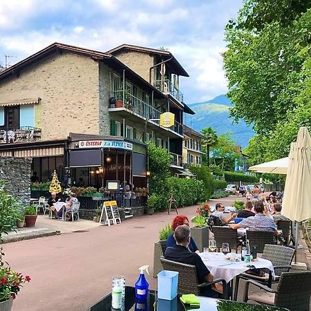 Готель Osteria La Riva Minusio Екстер'єр фото