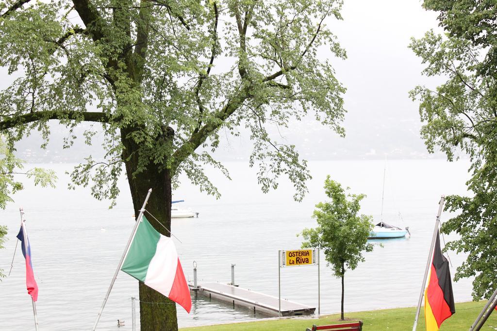 Готель Osteria La Riva Minusio Екстер'єр фото